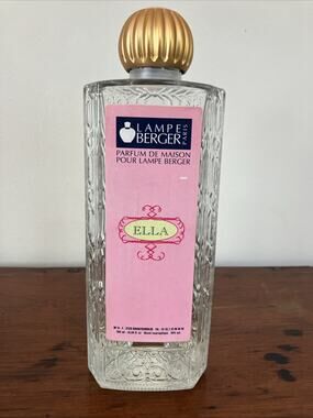 Vintage Lampe Berger Paris ELLA Fragrance 500ml Discontinued Rare Scent France